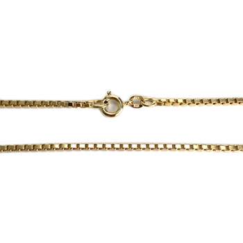Tweedehands ketting van 750 geelgoud met Venetiaanse schakels, 51 cm
