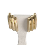 Boucles d'oreilles d'occasion or 750 jaune - vue 1