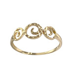 Bague d'occasion or 750 jaune - vue 1
