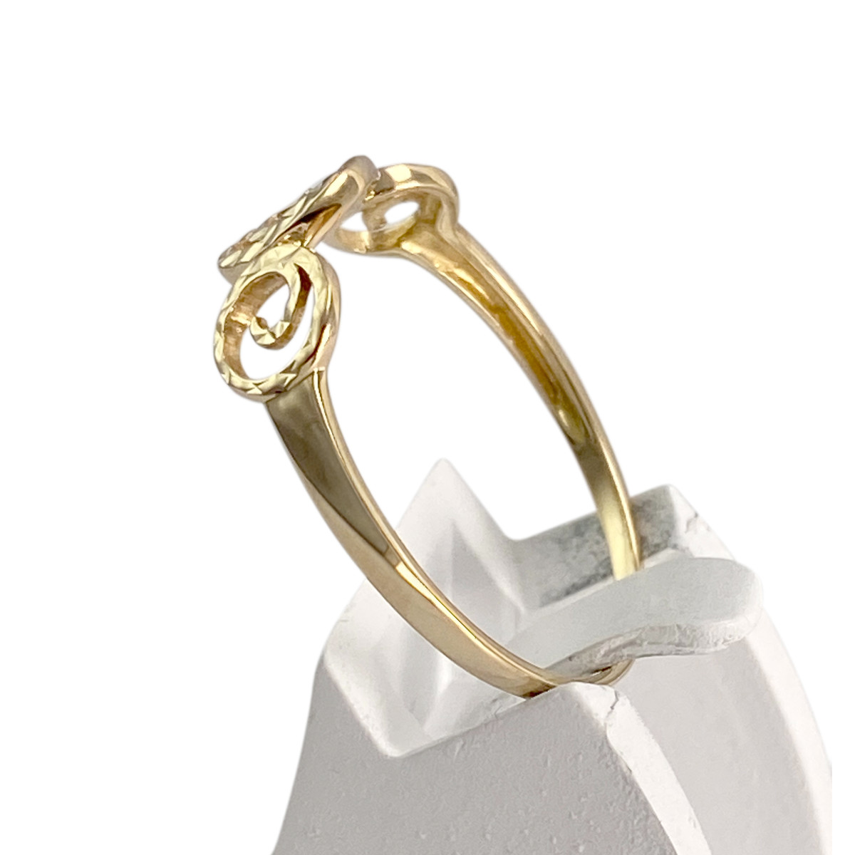Bague d'occasion or 750 jaune - vue 2