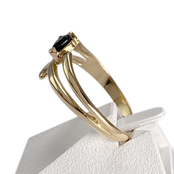 Bague d'occasion or 750 jaune saphir