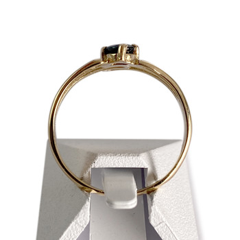 Bague d'occasion or 750 jaune saphir