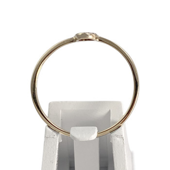 Bague d'occasion or 375 2 tons diamants