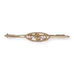 Broche d'occasion or 750 jaune - vue 1