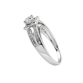 Second-hand MAUBOUSSIN ring 750 white gold diamonds