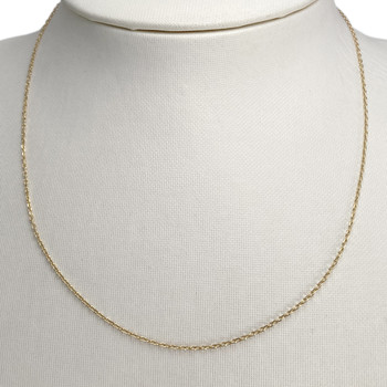 Chaîne d'occasion or 750 jaune maille forçat