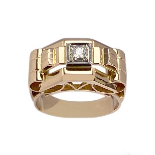 Bague d'occasion 2 ors 750  diamant