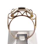 Bague d'occasion 2 ors 750  diamant - vue 3