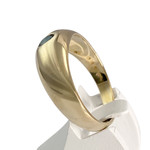 Bague d'occasion or 585 jaune saphir - vue 2