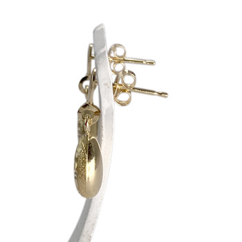 Second-hand earrings 750 yellow gold