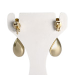 Boucles d'oreilles d'occasion or 750 jaune - vue 3