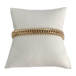 Bracelet d'occasion or 750 jaune maille fantaisie - vue 1
