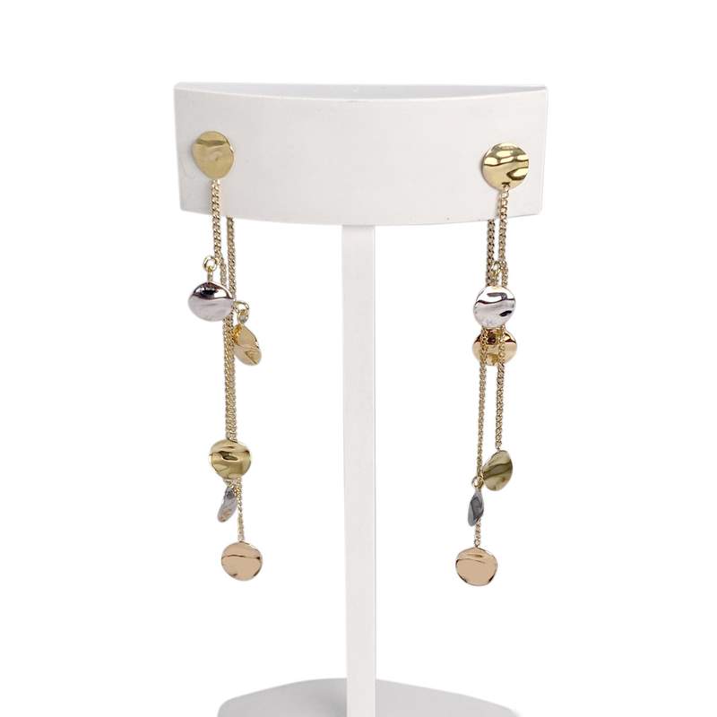 Boucles d'oreilles d'occasion 3 ors 750 - vue 1