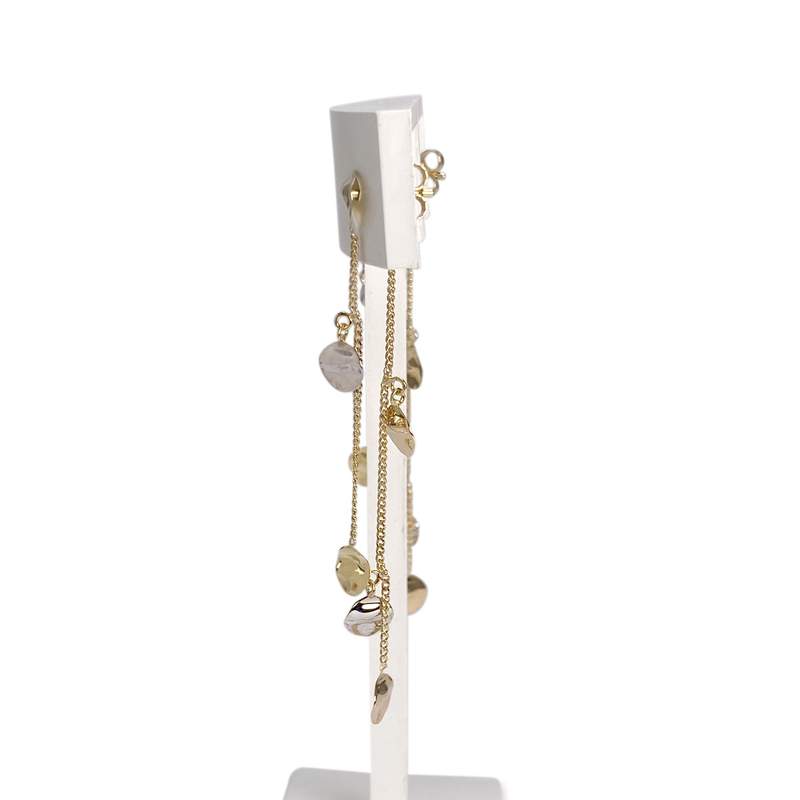 Boucles d'oreilles d'occasion 3 ors 750 - vue 2