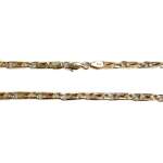 Collier d'occasion or 585 jaune maille fantaisie - vue 3