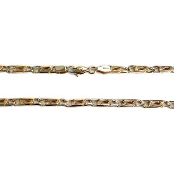 Collier d'occasion or 585 jaune maille fantaisie