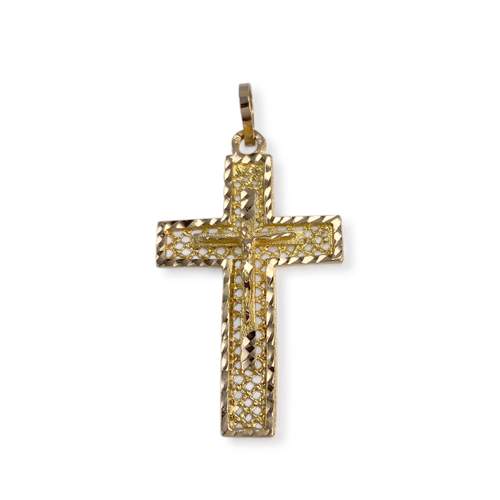 Croix d'occasion or 750 jaune