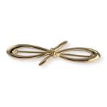 Broche d'occasion or 750 jaune motif noeud - vue 1