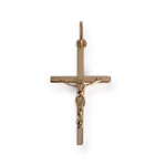 Croix d'occasion or 750 jaune - vue 1