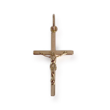 Croix d'occasion or 750 jaune