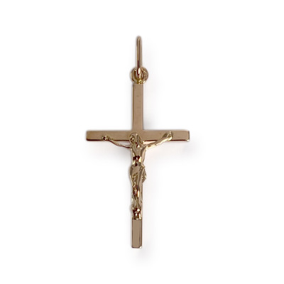 Croix d'occasion or 750 jaune