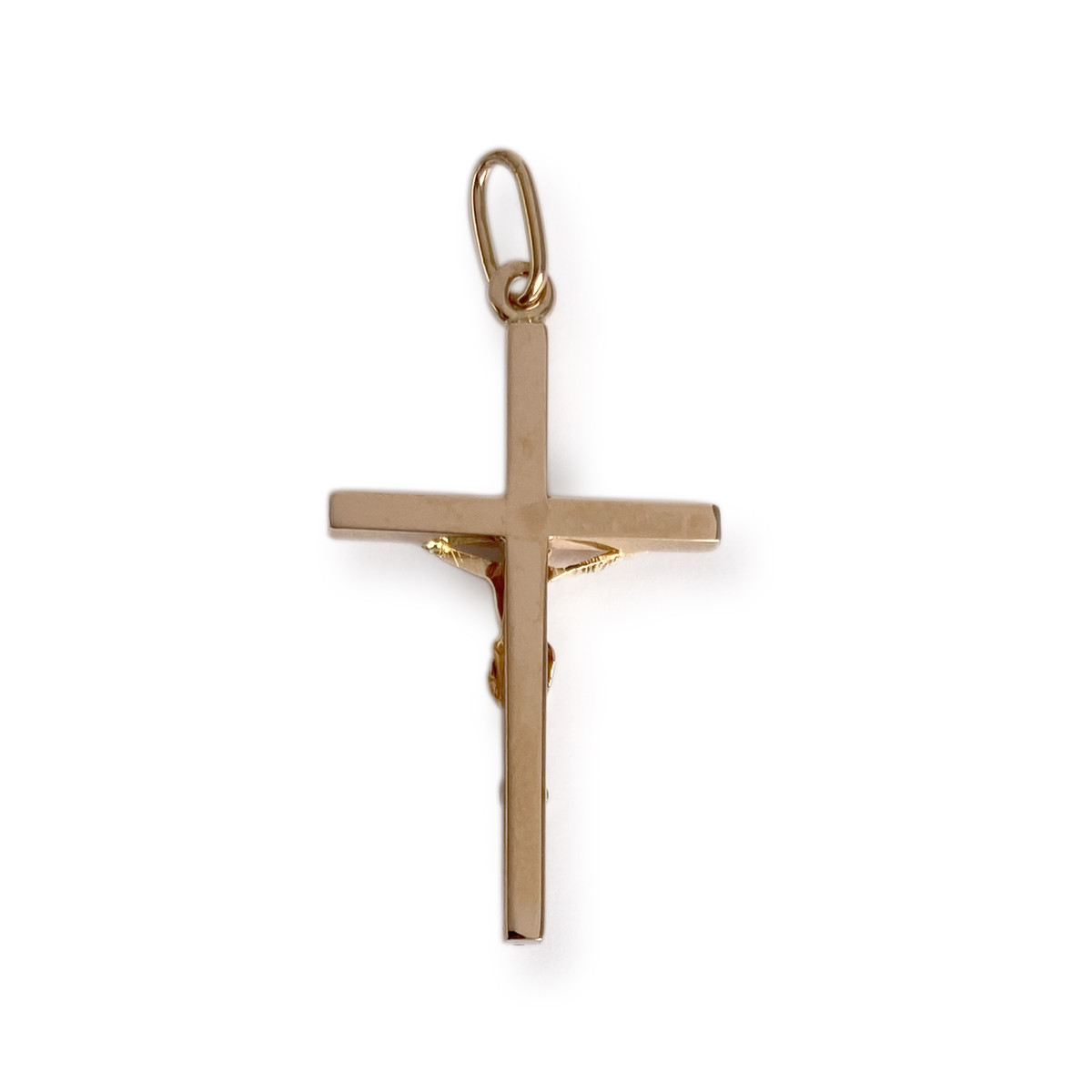Croix d'occasion or 750 jaune - vue 2