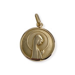Médaille vierge AUGIS d'occasion Or 750 jaune - vue 1