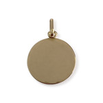 Médaille vierge AUGIS d'occasion Or 750 jaune - vue 2