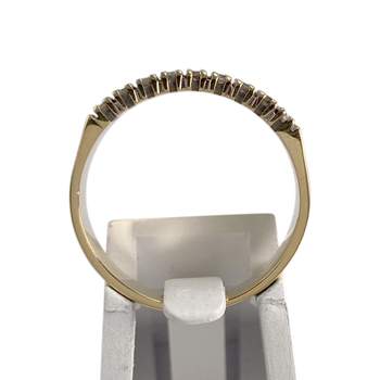 Bague d'occasion or 750 jaune diamants