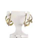 Boucles d'oreilles d'occasion or 750 jaune - vue 3