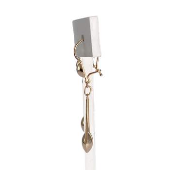 Second-hand 585 yellow gold earrings