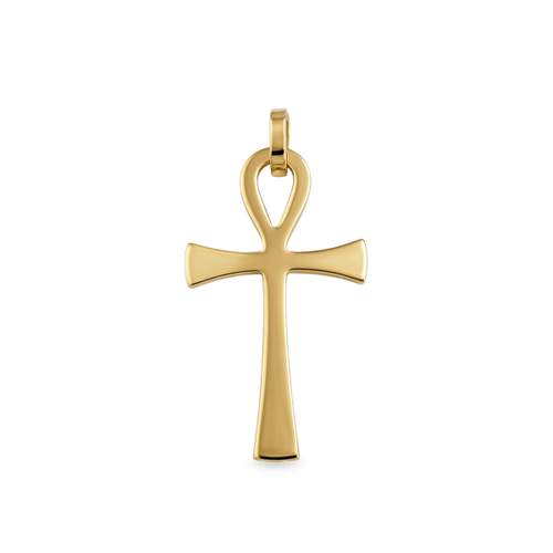 Croix d'occasion or 750 jaune