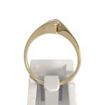 Bague d'occasion or 750 jaune diamant - vue 3
