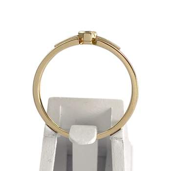 Bague d'occasion or 750 jaune diamants