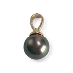 Pendentif d'occasion or 750 jaune perle de tahiti - vue 1