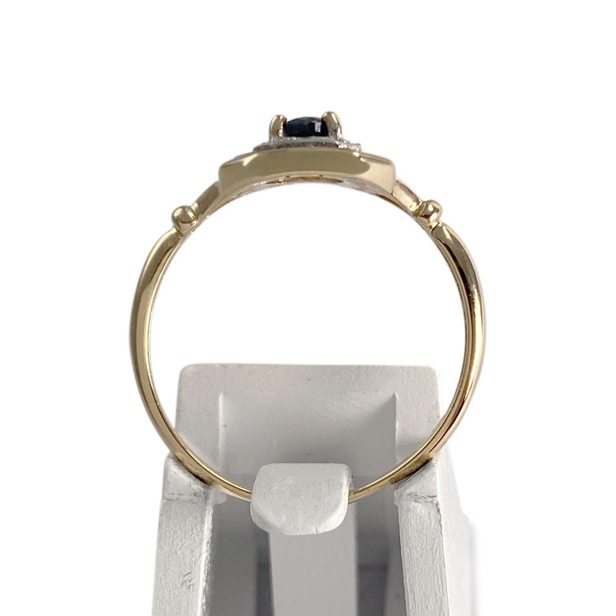 Bague d'occasion or 750 2 tons saphir saphir - vue 3