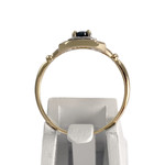 Bague d'occasion or 750 2 tons saphir saphir - vue 3