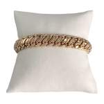 Bracelet d'occasion or 750 jaune maille américaine 18 cm - vue 1