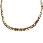 Collier d'occasion or 750 jaune maille palmier 46 cm - vue 1