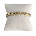 Bracelet d'occasion or 750 jaune maille palmier 18 cm - vue 1