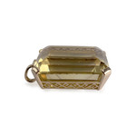Pendentif d'occasion or 750 jaune quartz - vue 2