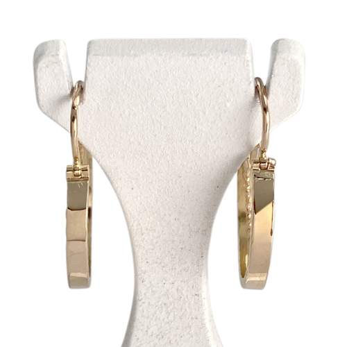 Boucles d'oreilles d'occasion or 750 jaune
