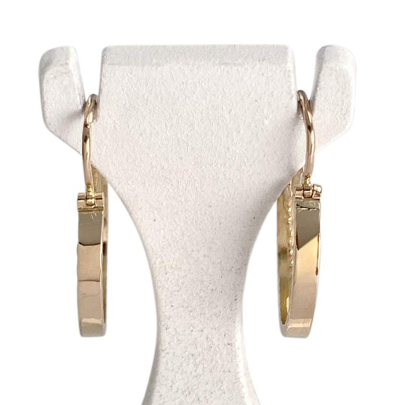 Boucles d'oreilles d'occasion or 750 jaune - vue 1
