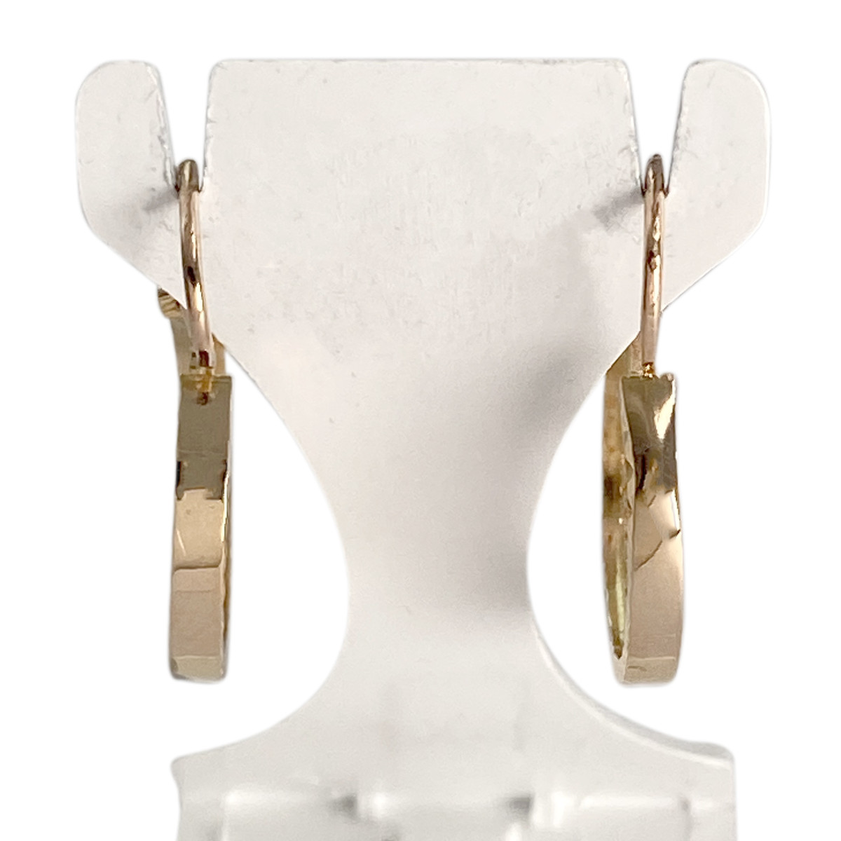 Boucles d'oreilles d'occasion or 750 jaune - vue 3