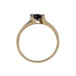 Bague d'occasion or 750 2 tons saphir - vue 3