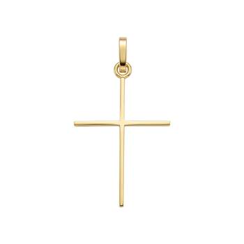 Tweedehands 750 geelgouden kruis