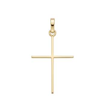 Tweedehands 750 geelgouden kruis