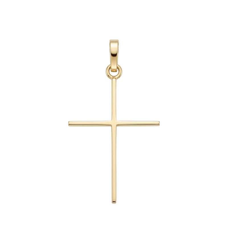 Croix d'occasion or 750 jaune - vue 2