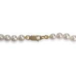 Collier d'occasion or 750 jaune perles de culture - vue 3
