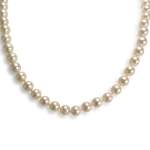 Collier d'occasion or 750 jaune perles de culture du japon 47 cm. - vue 1